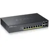 Image de Zyxel GS2220-10HP-EU0101F commutateur réseau Géré L2 Gigabit Ethernet (10/100/1000) Connexion Ethernet, supportant l'alimentation via ce port (PoE) Noir