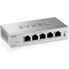 Image de Zyxel Switch Ethernet 5 Ports | Conmutateur Gigabit Manageable en Web | QoS, Link Aggregation, VLAN, IGMP Snooping | sans Ventilateur | Desktop [GS1200-5v3]