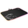Image de MSI Agility GD60 Tapis de Souris Gaming RGB, Surface Textile à Faible Friction, Bords Cousus Doux, Base Antidérapante - 386 x 276 x 4mm