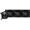 Image de MSI MAG CORELIQUID P360 Kit Watercooling CPU, Pompe de Radiateur Intégrée, Disposition Split-flow, Tuyaux Anti-Évaporation, Montage Facile, Compatible AMD & Intel