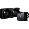 Image de MSI MEG CORELIQUID S280 Kit Watercooling CPU, Écran IPS 2.4", Pompe Asetek 7th Gen, Ventilateur VRM, 2 x Ventilateurs Silent Gale P14, Tubes Anti-Évaporation, MSI Center, Compatible AMD & Intel