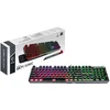 Image de MSI Vigor GK71 Sonic Red FR Clavier Gaming Mécanique,AZERTY FR,Switches Sonic Red,Touches ClearCaps,Raccourcis Multimédia,Repose-Poignets Ergonomique,Mystic Light,USB 2.0,Pleine Taille Noir