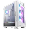Image de MSI MPG Velox 100R White Boîtier PC Gaming : ARGB, Support Vertical pour Carte Graphique, aérations latérales, Compatible radiateur 360mm, Type-C, Panneau en Verre trempé, jusqu'à 7 Ventilateurs
