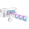 Image de GIGABYTE AORUS WATERFORCE X II 360 Ice Refroidisseur Liquide pour processeur AIO - 3X Ventilateurs ARGB de 120 mm, écran LCD en Couleur, Daisy-Chain, Compatible avec Intel LGA 1851 et AMD AM5