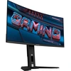 Image de Moniteur de jeu courbé OLED WQHD MO34WQC2 de 34" - 3440 x 1440, 240Hz, 0.03ms, KVM, 250 cd/m², FreeSync Premium Pro, DisplayHDR True Black 400, HDMI 2.1, Displayport 1.4 UltraWide incurvé