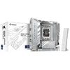 Image de GIGABYTE B860I AORUS Pro Ice Carte mère - Processeurs Intel Core Ultra, VRM 8+1+2+1 Phases, jusqu'à 9200MHz DDR5, 1xPCIe 5.0 + 1xPCIe 4.0 M.2, LAN 2,5 GbE, WiFi 7, Thunderbolt 4