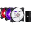 Image de Cooler Master MasterFan Pro 140 Air Pressure RGB Boitier PC Ventilateur Noir, Transparent