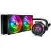 Image de Cooler Master Masterliquid ML240P Mirage Refroidisseur Adressable Liquide, Tout-En-Un, Radiateur de 240mm, 2 x Ventilateurs ARGB PWM de 120mm SF120R, Pompe transparente RVB adressable