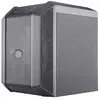 Image de Cooler Master MasterCase H100 ARGB - Boîtier PC Mini-ITX avec Flux d'air à Haut Volume, châssis Compact à Mailles Fines, capacité matérielle Flexible Gris