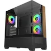 Image de Cooler Master Elite 690 Boitier d'ordinateur en Bois Noir | 3 Ventilateurs Argb inversés pré-installés | Support AIO jusqu'à 360 mm | Support de Carte mère ATX | Série RTX 50 jusqu'à 425 mm |