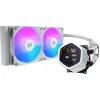 Image de COOLER MASTER - MasterLiquid Core Nex Digital 240 White ARGB - MLX-D24M-A18PW-RD - Watercooling - Ventilateur Ø 120 mm
