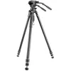 Image de Vanguard Alta Pro 3VRL 303AV20 - Trépied vidéo en Aluminium (86-180cm), système de Mise à Niveau avec Inclinaison de -15°/+15°, hémisphère Amovible,