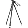 Image de Vanguard Alta Pro 3VRL 303AV18 - Trépied vidéo en Aluminium (86-180cm), système de Mise à Niveau avec Inclinaison de -15°/+15°, hémisphère Amovible,