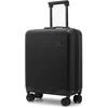 Image de CabinFly Cruisair 55 x 40 x 20 cm Valise Ryanair Bagage à Main Trolley Valise de Voyage Transavia Wizzair Lufthansa SAS British Airways Lot (Noir 55x40x20cm)