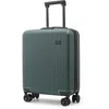 Image de CabinFly Cruisair Ryanair 55 x 40 x 20 cm Valise Bagage à Main Trolley Valise de Voyage Transavia Wizzair Lufthansa SAS British Airways Lot (Vert, 55x40x20cm)