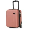Image de CabinFly Cruisair Valise Ryanair 40 x 30 x 20 cm Transavia Bagage à Main Wizzair Trolley Cabine Vueling Bagage (Or Rose, 40 x 30 x 20 cm)