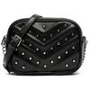 Image de MISAKO Padechi petit sac bandoulière avec détails matelassés ED. female - Padechi Noir 15 X 20 X 7 cm