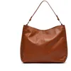 Image de MISAKO Prido Grand sac hobo avec détails métalliques female - Prido Camel 32 X 37 X 11 cm