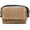 Image de MISAKO Tani petit sac bandoulière effet raphia ED. female - Tani Naturel 15 X 20 X 9 cm