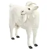 Image de Hansa Peluche Chèvre Blanche 90cmH/103cmL