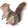 Image de Hansa Peluche Ecureuil Gris Dressé 22cmH