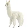 Image de Hansa Peluche Geante Lama Alpaga Blanc 165 cm H et 115 cm L