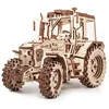 Image de EWA Eco-Wood-Art - Tractor BELARUS-82 - Puzzle 3D mécanique en Bois - Casse-tête pour Adultes et Adolescents -à Monter soi-même sans Colle- 269 pièces, Naturel