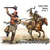 Image de Master Box Ltd. MB35192 Figurine Tomahawk Charge.Indian Wars Series, kit n° 2