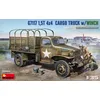 Image de MiniArt MIN35389 Camion Cargo 1:35-1.5t 4x4 G7117 Kit de Maquette avec treuil, Non Peint