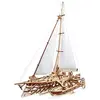 Image de UGEARS Trimaran Merihobus Modèle 3D en Bois - Puzzle A Encastrement Adulte - Miniature Mécanique - Puzzle à Construire - Jeu Educatif Enfant - Casse Tete Kit De Construction 3D - De Collection