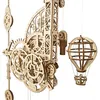 Image de UGEARS Aero Clock Puzzle 3D Horloge Bois - Maquette en Bois A Construire Horloge Puzzle Adulte Mecanique Maquettes Et Modélisme Loisirs Créatifs Adultes Puzzles 3D Maquette Adulte Casse Tête Cadeau
