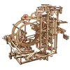 Image de UGEARS Circuit à Billes en Bois - Marble Run Modèle mécanique de Course de Billes avec mécanisme de Levage à 3 étages - Maquette en Bois à Construire - Puzzle 3D - 70157