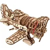 Image de UGEARS Kit de Construction en Bois Puissant - Avion frelons Fous - Course des années 1930 - Puzzle 3D - Puzzle 3D en Bois pour Adultes - Avion rétro DIY avec Moteur à Ressort hélicoïdal