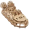 Image de UGEARS Aéroglisseur De Sauvetage   Maquette De Bateau en Bois 3D pour Adultes   Puzzle 3D en Bois À Construire   Kit Premium Au Design Mécanique Détaillé