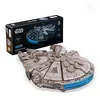 Image de UGEARS Star Wars  Millennium Falcon, Faucon Millenium Puzzle 3D en Bois | Maquette à monter - 1 235 pièces - LED hyperdrive - Vaisseau mécanique - Train d’atterrissage - Cadeau pour fan