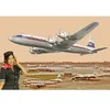 Image de Roden 303 Kit de modélisme DC-7C japonais Air Lines