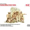Image de ICM 035563 1/35 WWII Gurkha rifels, 4 Figurines en Plastique modèle Kit