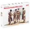 Image de ICM 035565 1/35 WWII Marocaine goumier Rifles, 4 Figurines en Plastique modèle Kit