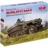 Image de ICM 35101 SD.Kfz.251/1 Ausf.A WWII German Armoured Personnel Carrier Kit de modélisme Gris