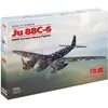 Image de ICM 48238 JU 88C-6, WWII German Heavy Fighter Kit de modélisation imprimé, Gris