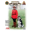 Image de Rcmp Female Officer With Dog - 1:16e - Icm en occasion ou reconditionné
