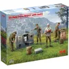 Image de ICM - Us Field Stove M1937 With Cooksmaquette Figurine Us Field Stove M1937 With Cooks |icm|35619| 1:35 Maquette Char Promo Figurine Miniature