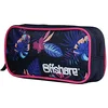 Image de Bagtrotter Trousse Scolaire rectangulaire Offshore Hibiscus Bleue Marine
