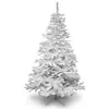 Image de LA BOUTIQUE DE NOËL Sapin de Noël Articiel Réaliste Enneigé, 1128 Branches, Pieds Inclus, Arbre de Noël PVC - Effet Naturel, Facile à Monter - 210 cm - Blanc