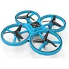 Image de Mini drone lumineux avec double télécommande - FLYBOTIC - Looping 360 - Bleu