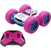 Image de Voiture radiocommandée - EXOST - 360 Cross MX - Echelle 1/18 - 24 GHz - Batterie rechargeable - Rose - Dès 5 ans