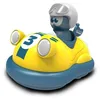 Image de TOOKO Junior Voiture Télécommandée Mon Auto-Tamponneuse Jaune, avec Bonhomme Qui s'éjecte, Jouet Maternelle, Dès 3 Ans