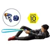 Image de LAZER M.A.D - Laser Game - Black Ops - 1 Mini Blaster + 1 Cible - Tirs Illimtés 10M - Coffret 1 joueur - Jouet avec Effets sonores et Lumineux