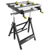 Image de RYOBI - Etabli aluminium pliable orientable avec réglage hauteur - table 600 x 570 x 760 - Avec 4 mors & clé de service - RWB03