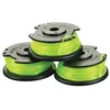 Image de RYOBI - Lot de 3 bobines Simple Fil 2,0mm - RAC143 - pour Coupe-Bordures RLT36, RLT36C33...